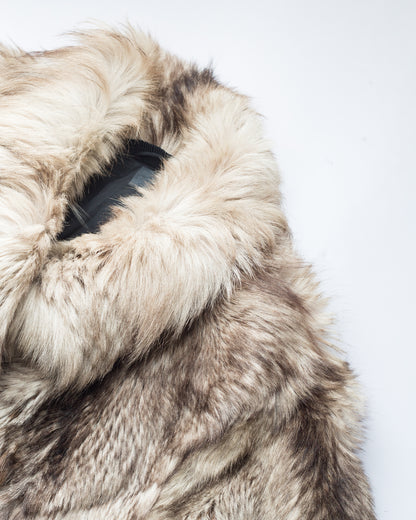 Vintage Raccoon Fur Jacket