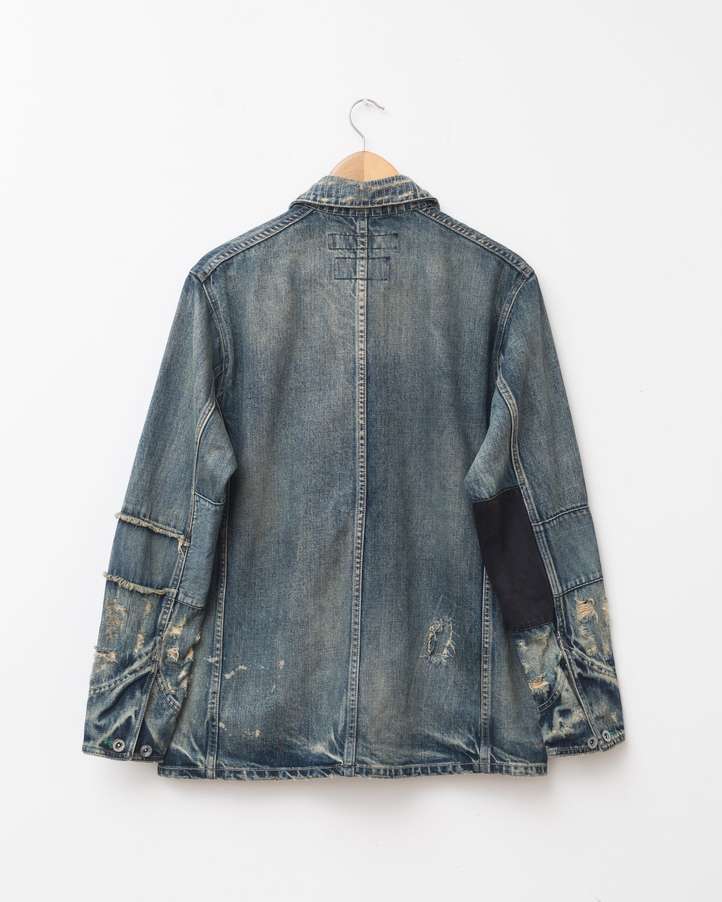 Distressed Japanese Denim Jacket