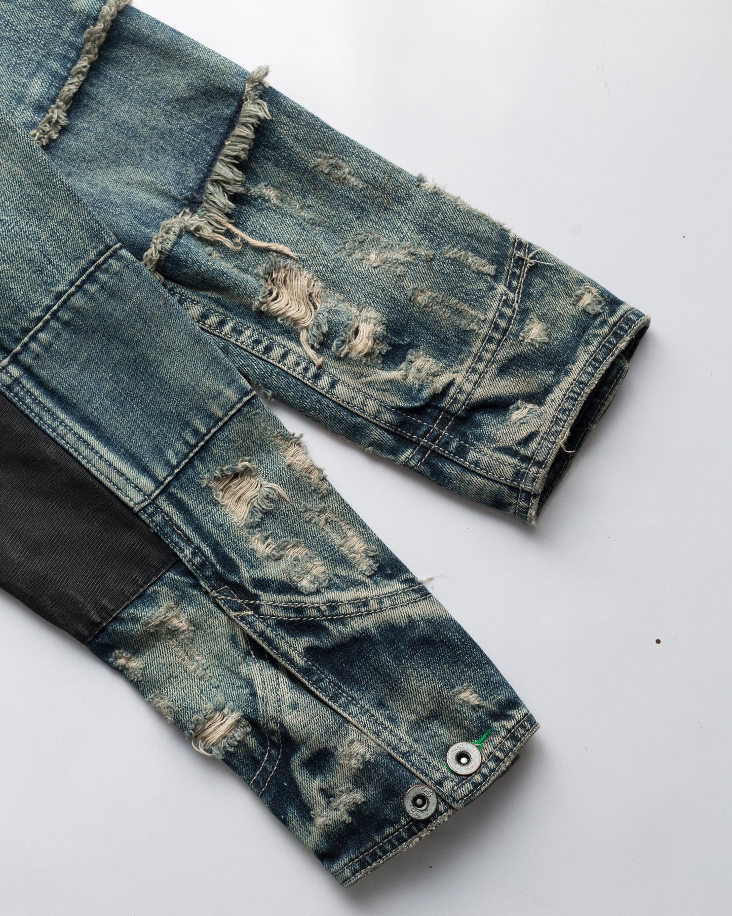 Distressed Japanese Denim Jacket