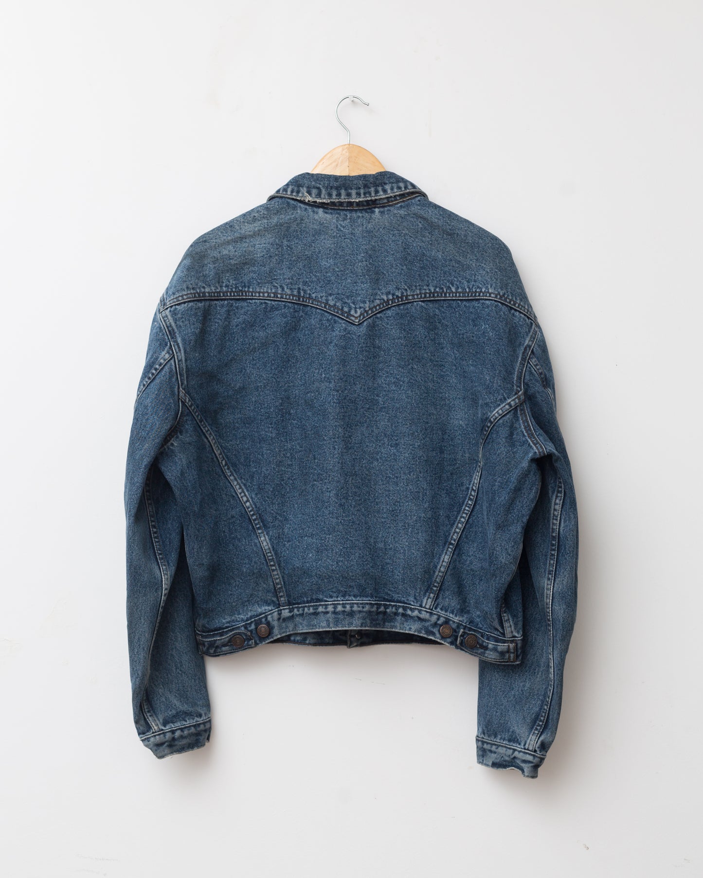 Handpainted Sakura Vintage Denim Levi’s Jacket