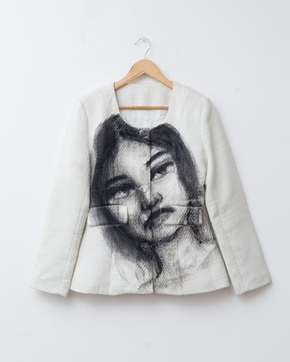 Handpainted Portrait Jacket