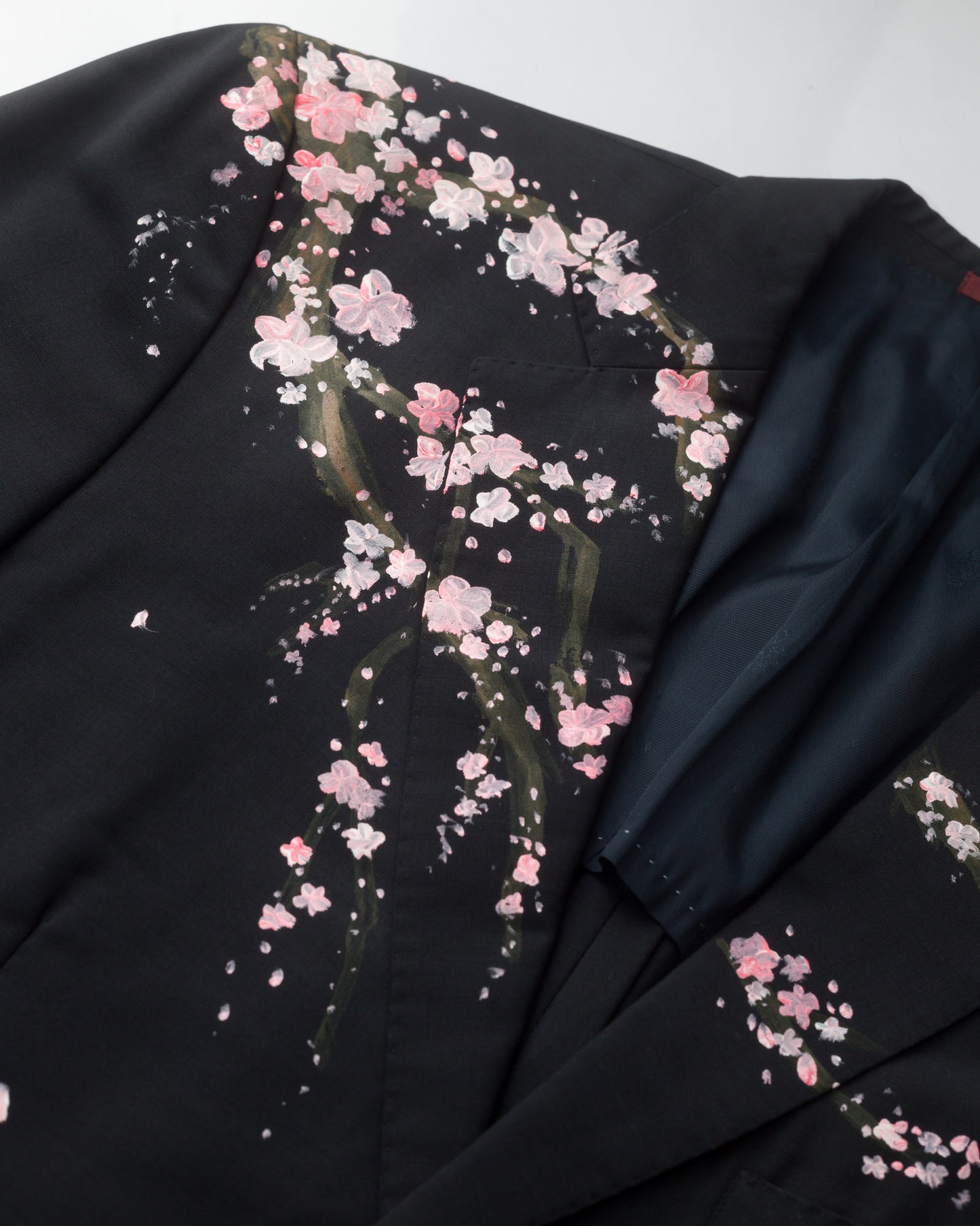 Handpainted Sakura Blazer