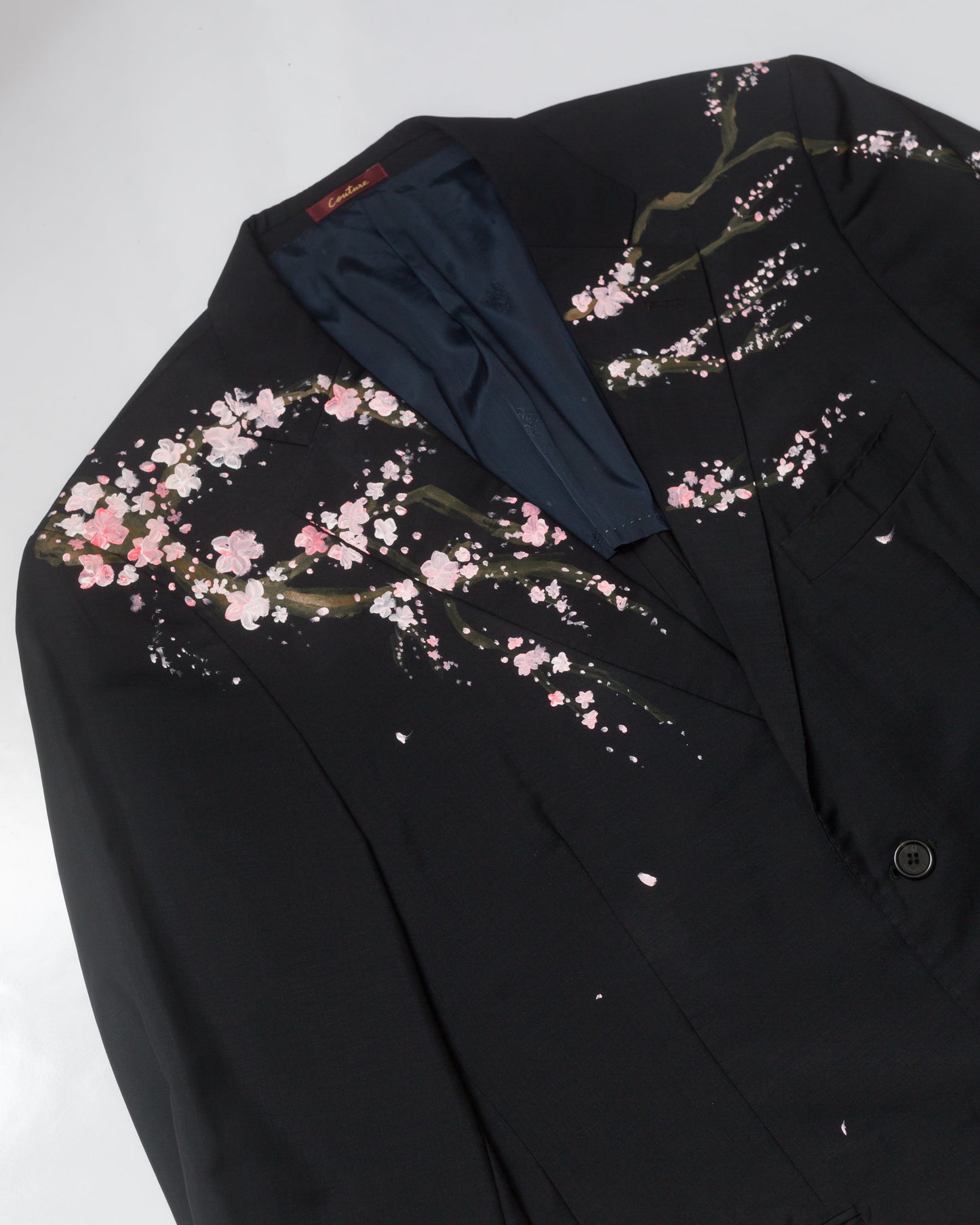Handpainted Sakura Blazer