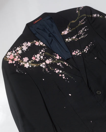 Handpainted Sakura Blazer