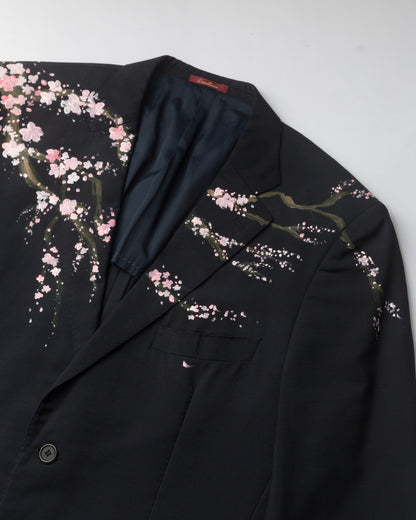 Handpainted Sakura Blazer