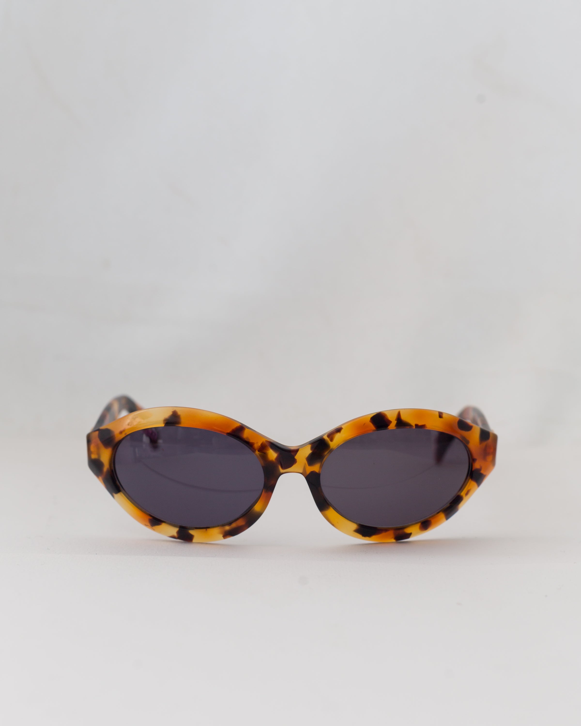 Vintage Gucci Tortoiseshell Sunglasses with GG Sidebar