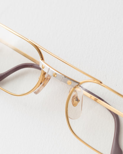 Vintage 80's Cartier Santos Glasses