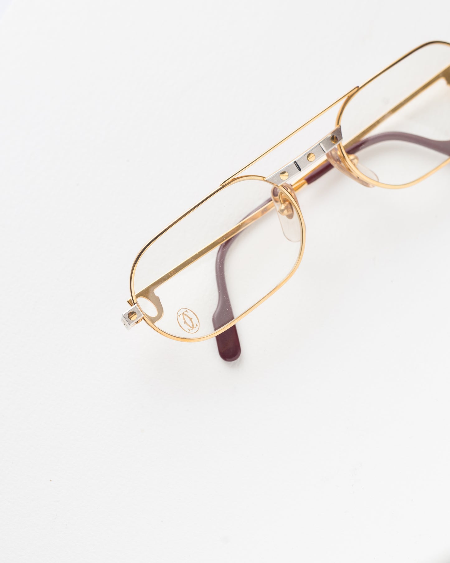 Vintage 80's Cartier Santos Glasses