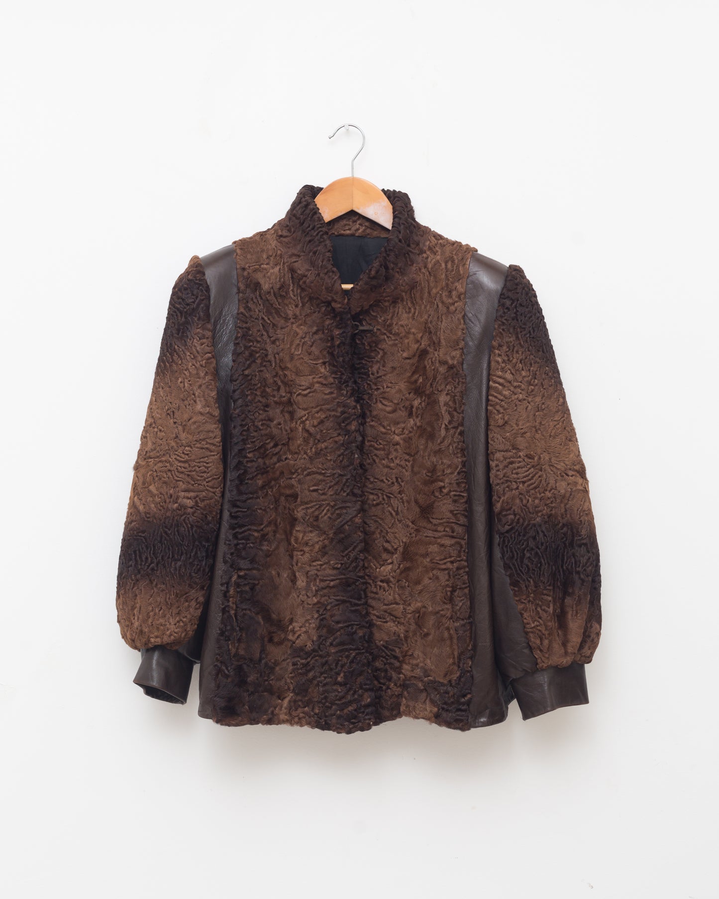 Vintage Persian Lamb Fur & Leather Jacket