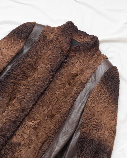 Vintage Persian Lamb Fur & Leather Jacket