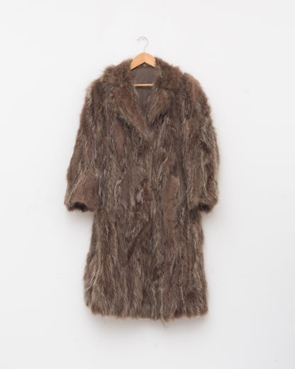 Vintage Beaver Fur Coat