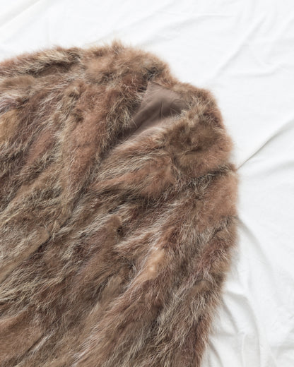 Vintage Beaver Fur Coat