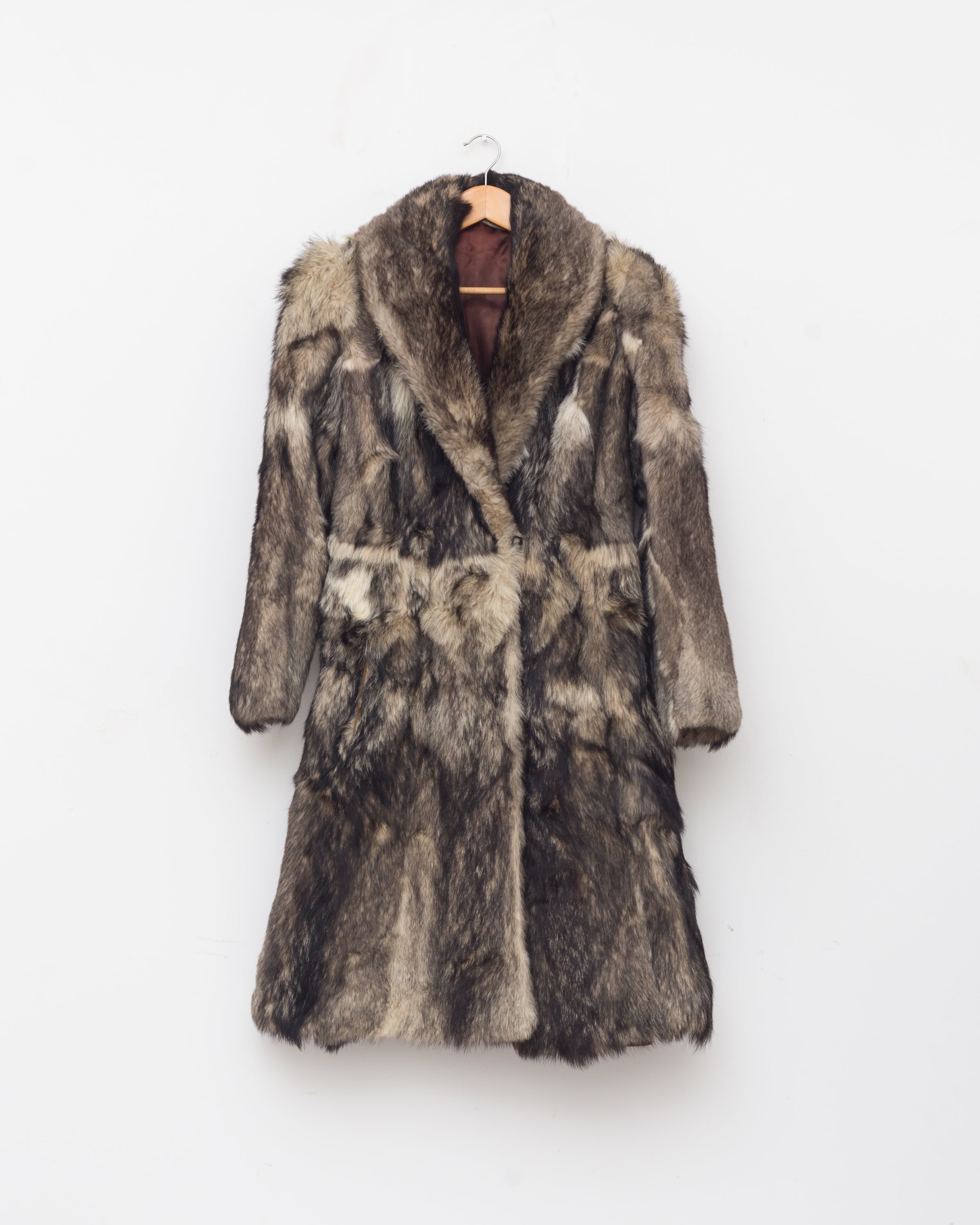 Vintage Raccoon Fur Coat