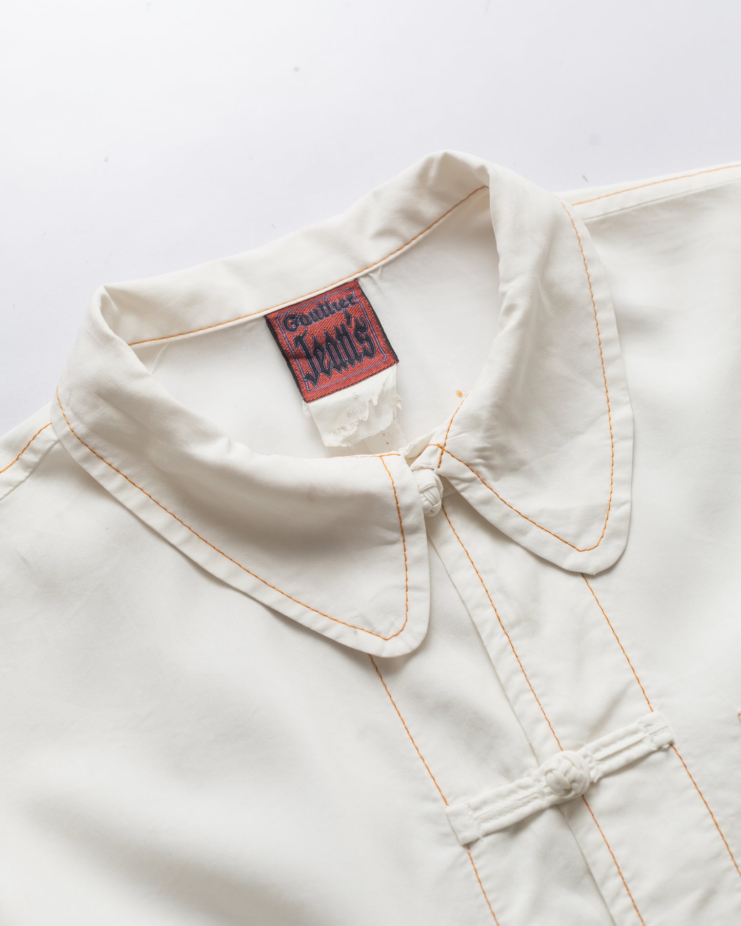 Gaultier Jeans White Shirt