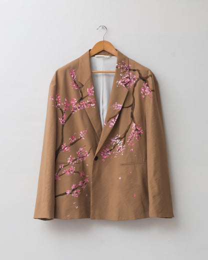 Handpainted Sakura Blazer