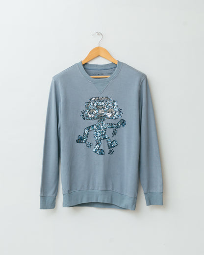 x Keith Haring Embellished Sweatshirt