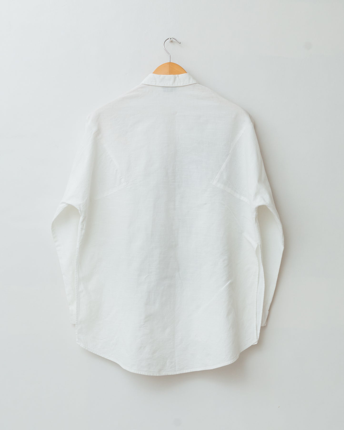 Handpainted Portrait Linen Shirt