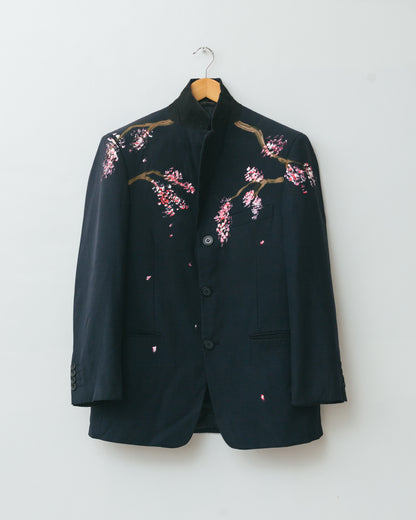 Handpainted Sakura Blazer