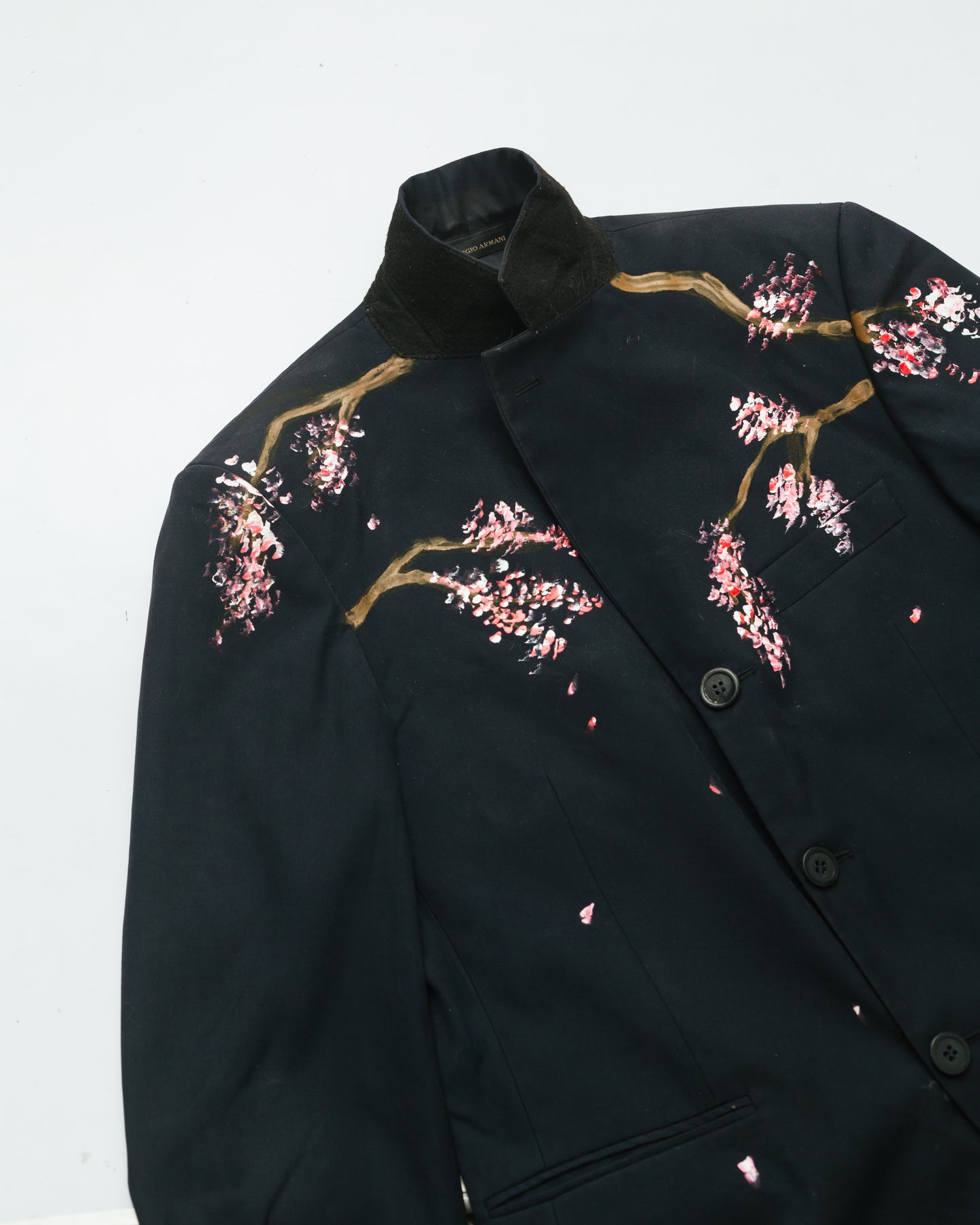 Handpainted Sakura Blazer