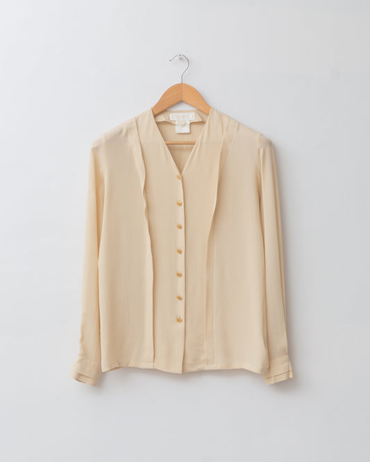 Silk Button Down