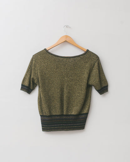 Printed Knit Top