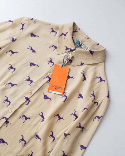 NWT Greyhounds Button Down