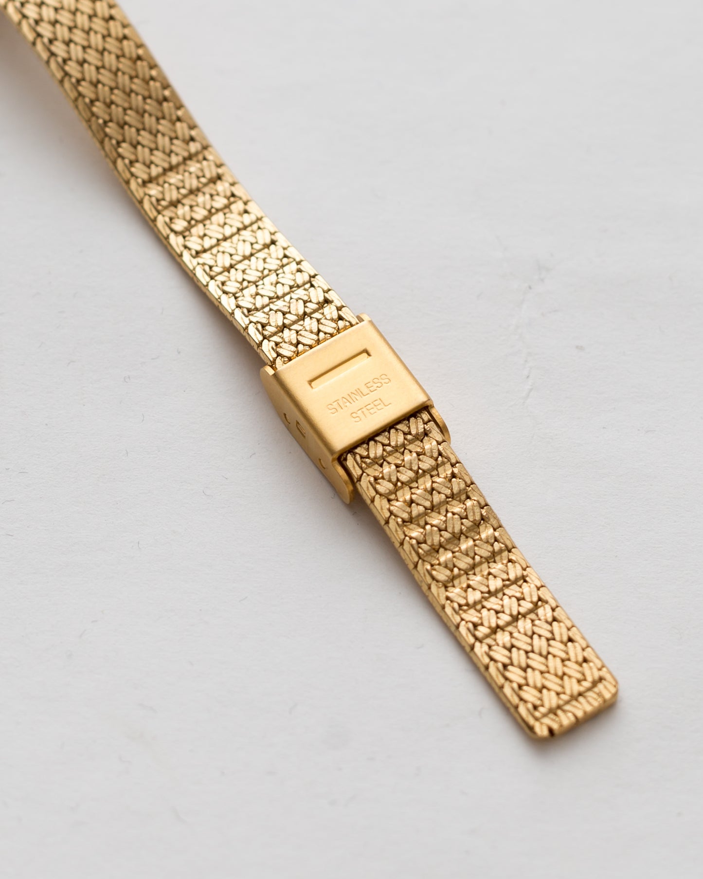 Vintage Gold Elgin with Wheatchain Bracelet