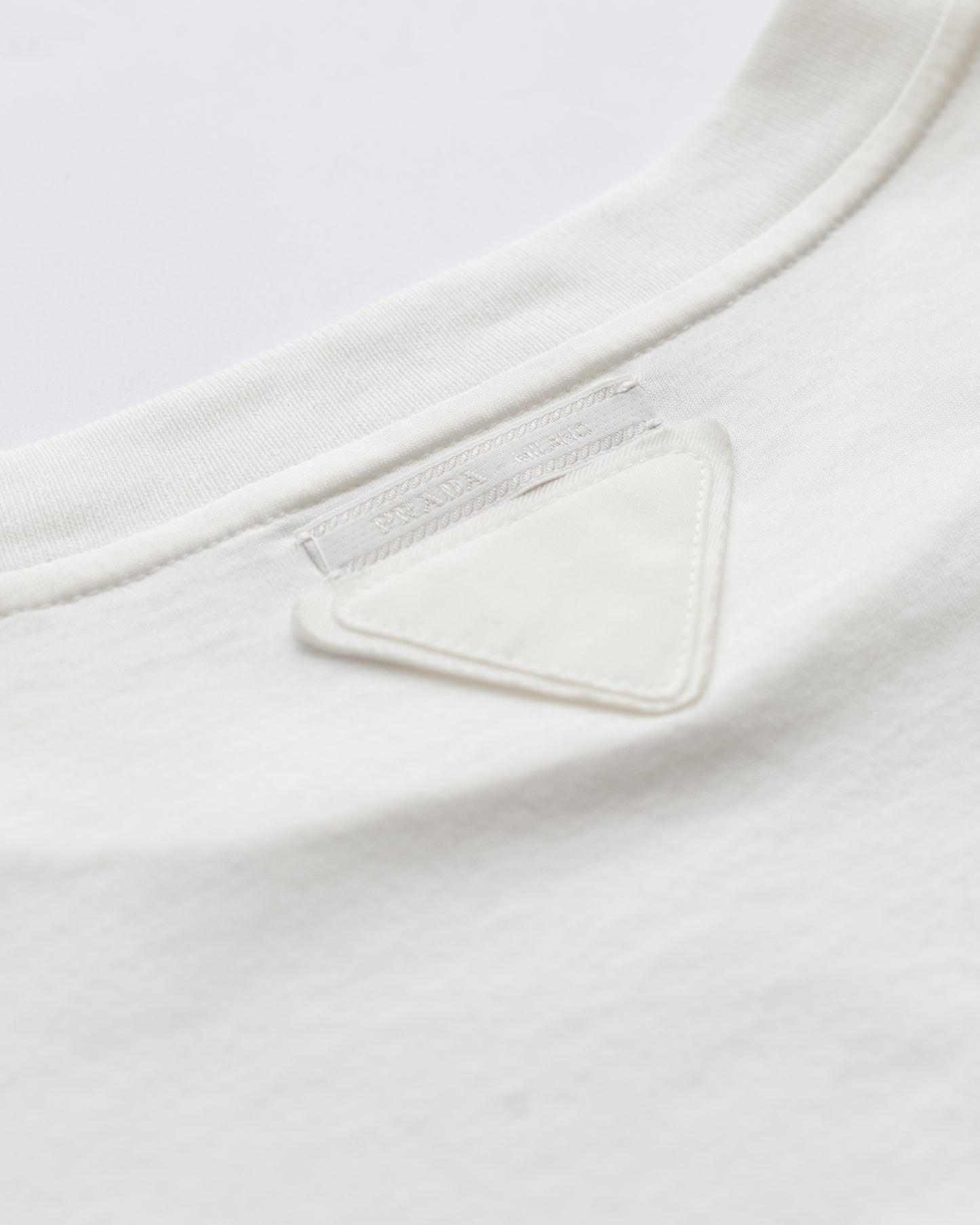 Prada Minimalist Logo Tee