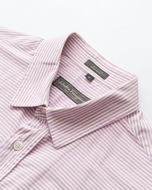 Salvatore Ferragamo Pinstriped Shirt