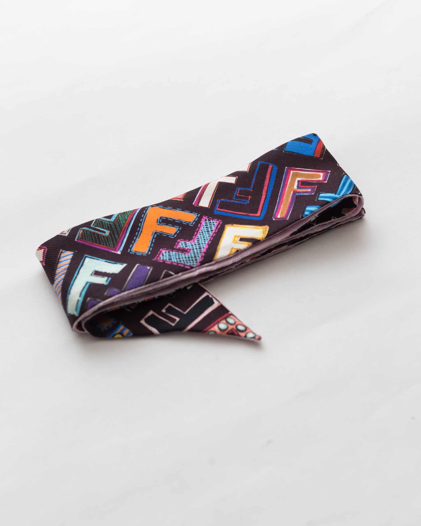 Fendi 2-Way Silk Twilly