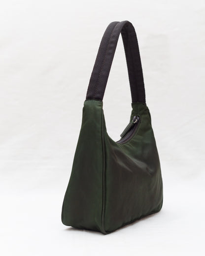 Prada Mini Tessuto Sport in Deep Moss Green