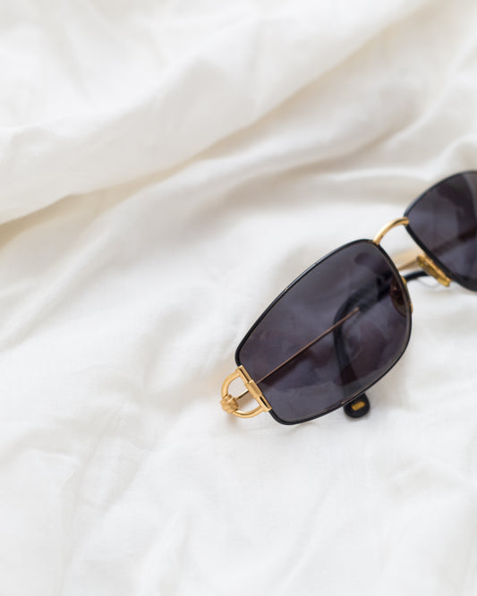 Vintage Horsebit Detail Sunglasses