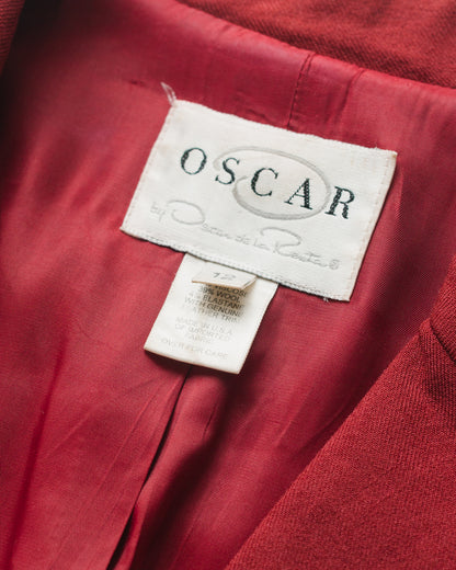 Snakeskin Details Blazer