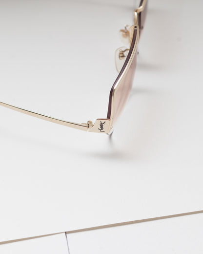 Vintage Ysl Low Bar Sunglasses