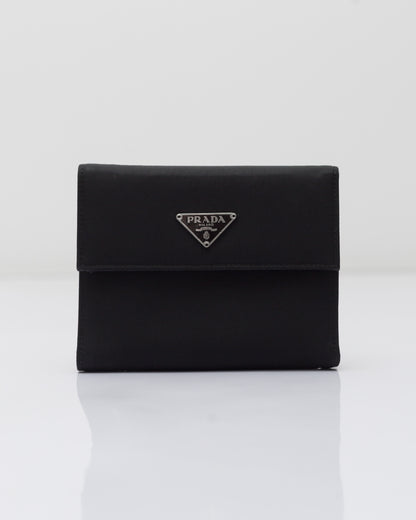 Prada Nylon Tri-fold Wallet