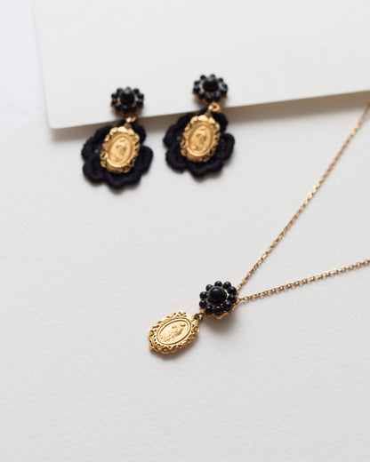Vintage Dolce & Gabbana Earring/Necklace Set