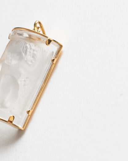Vintage Lalique Crystal Pendant