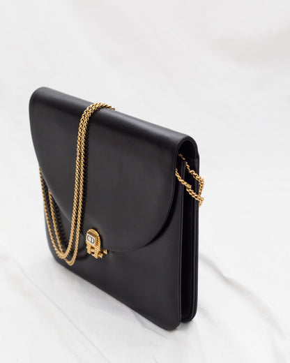Vintage Dior Box Calf Handbag