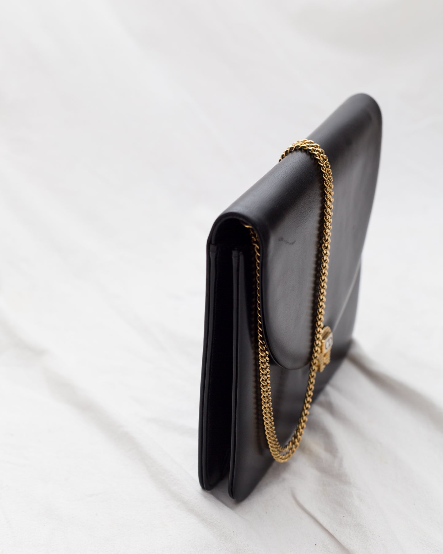 Vintage Dior Box Calf Handbag