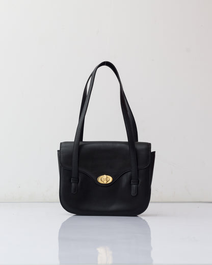 Vintage Celine Box Calf Shoulder Bag