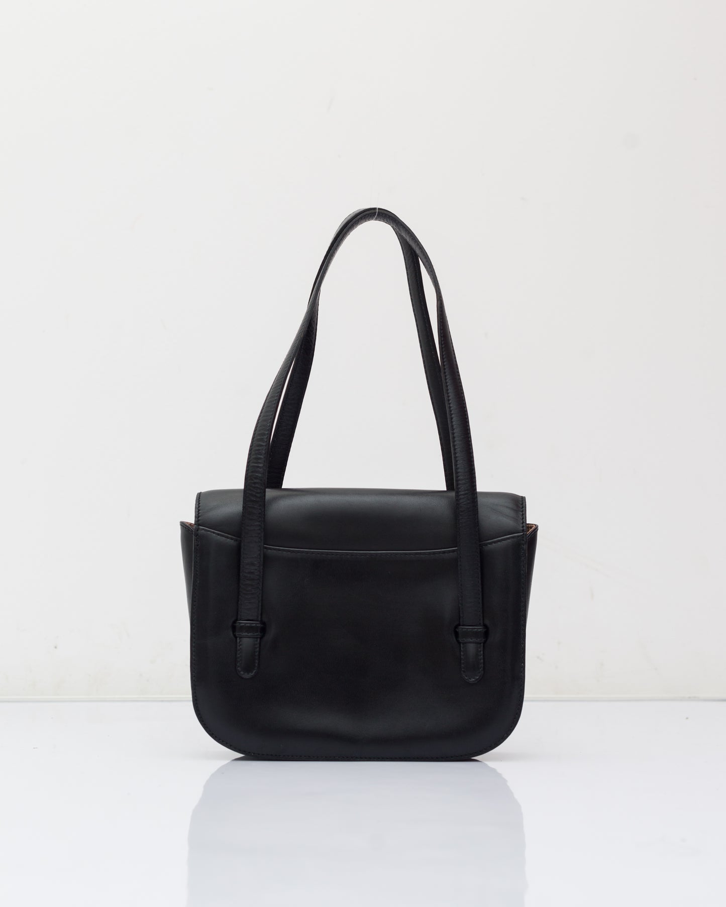Vintage Celine Box Calf Shoulder Bag