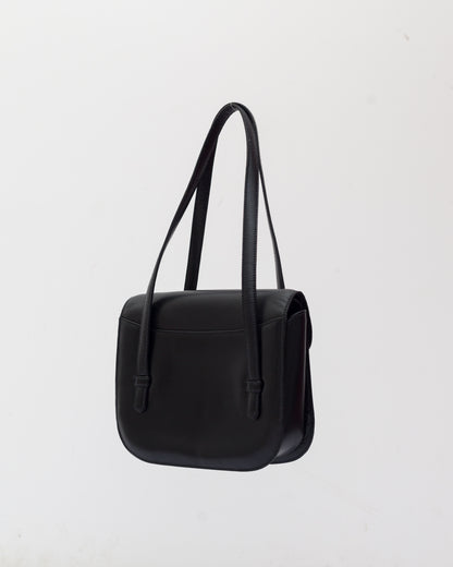 Vintage Celine Box Calf Shoulder Bag