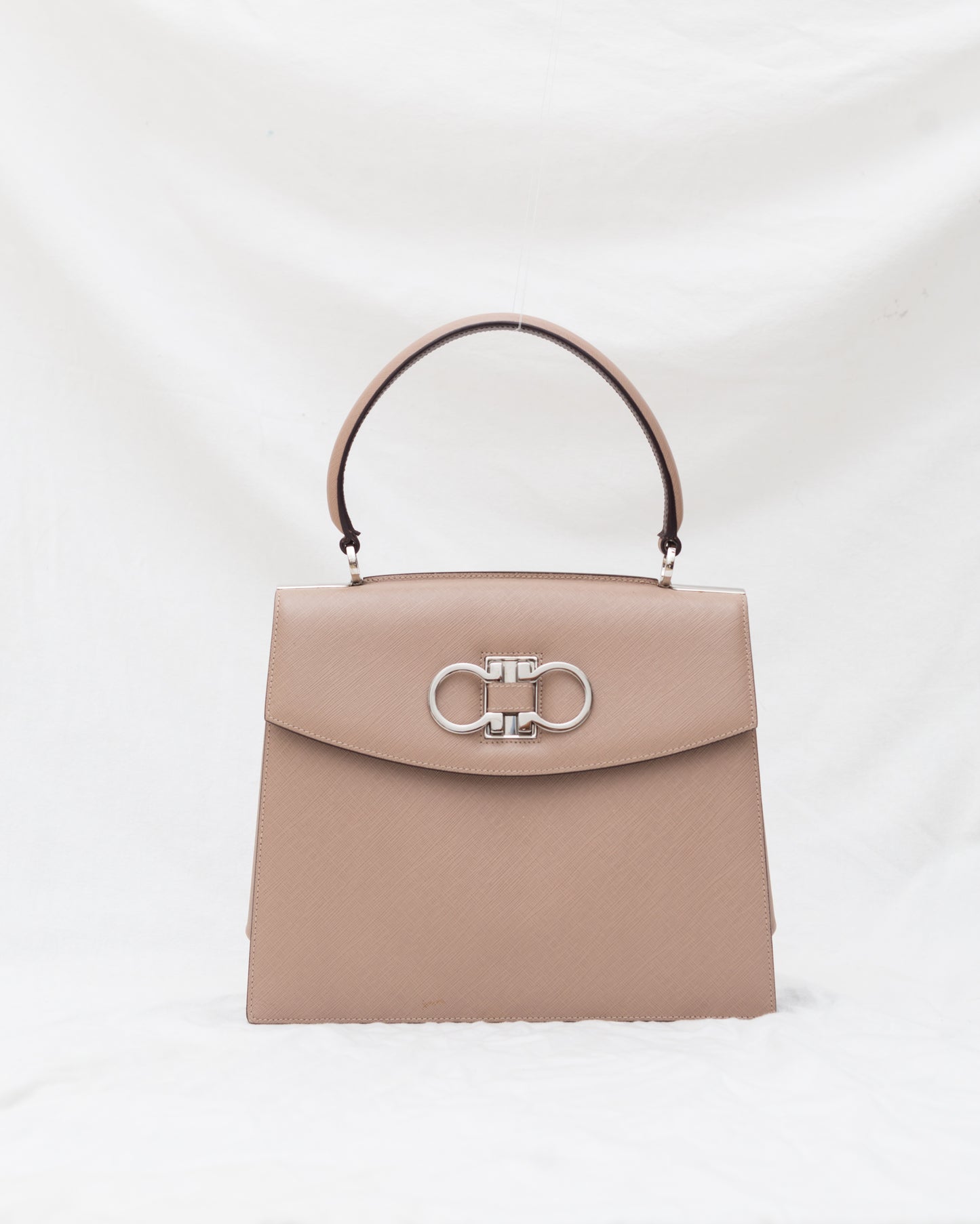 Salvatore Ferragamo Gancini Top Handle Bag