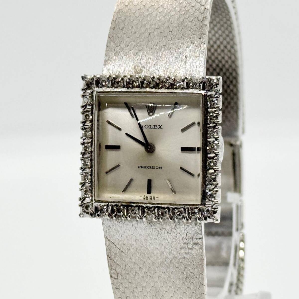 1970s Rolex Precision Diamond Bezel