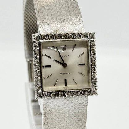 1970s Rolex Precision Diamond Bezel