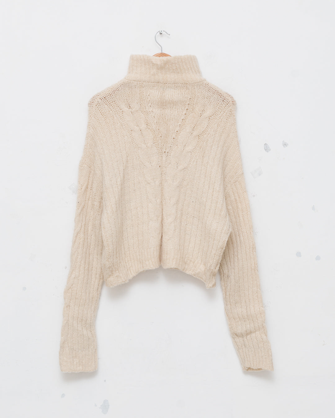 Acne Studios Pure Wool Chunky Knit Turtleneck Sweater
