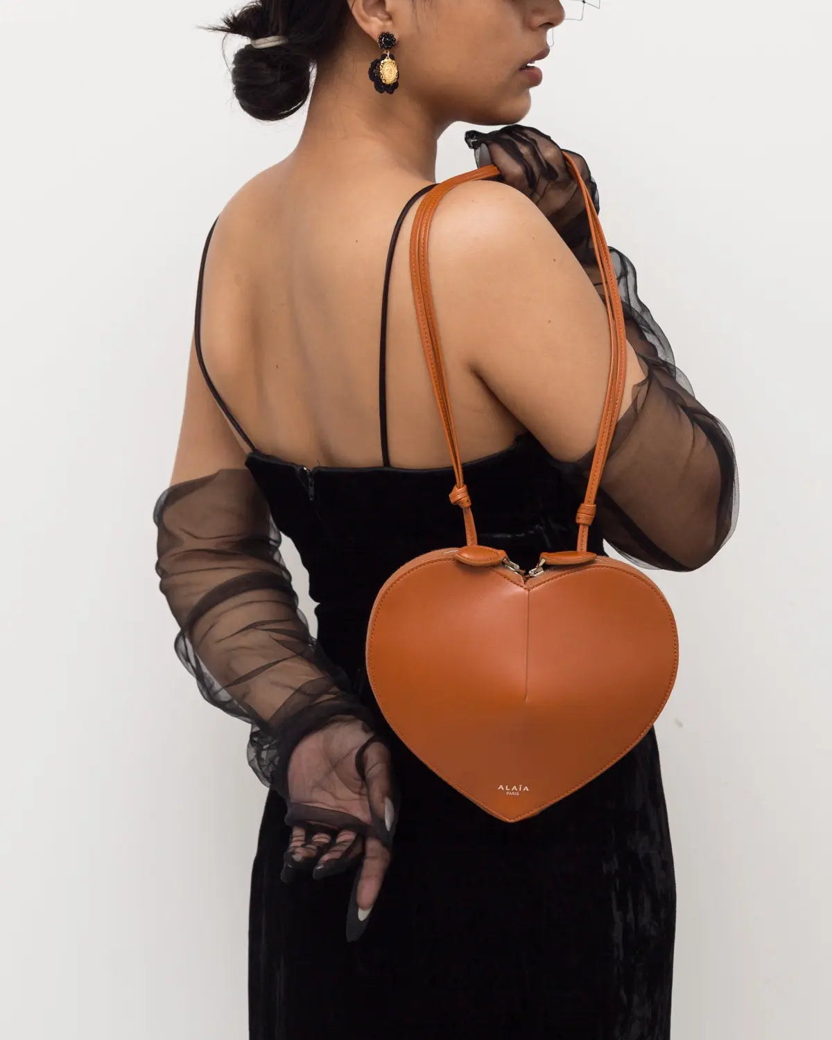 Alaïa heart bag