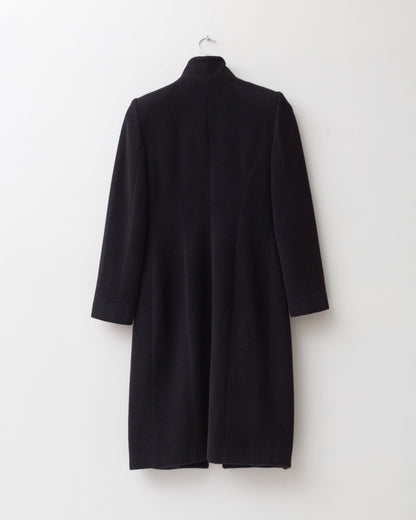 Angora wool coat