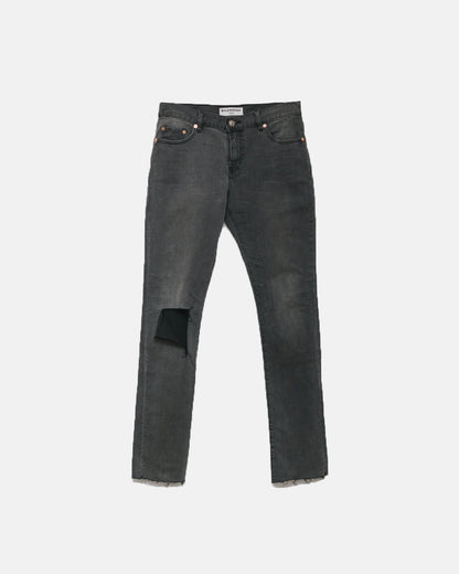 Balenciaga Charcoal Denims