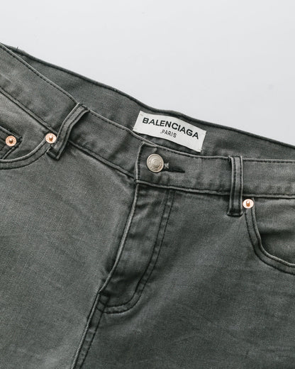 Balenciaga Charcoal Denims